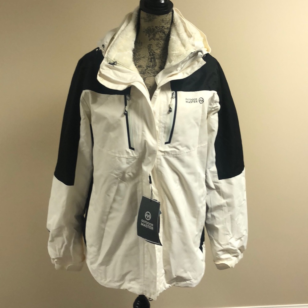 NEW Outdoor Master 3 in 1 Ski Jacket/Coat, XXL